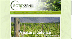Desktop Screenshot of botryzen.co.nz